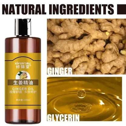 Ginger Essential Oil Massage Moisturizing Hydrating Pure Plant Oil