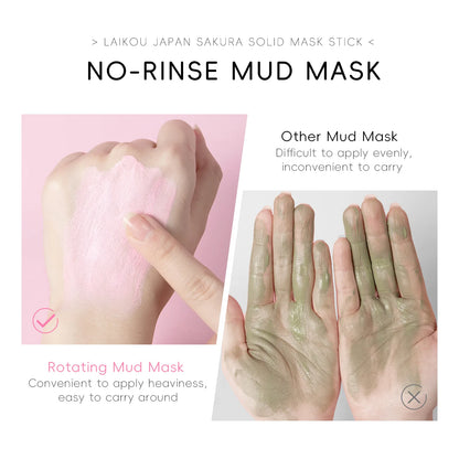 Solid Mud Face Mask Stick Reduces Blackhead Pores Oil Control