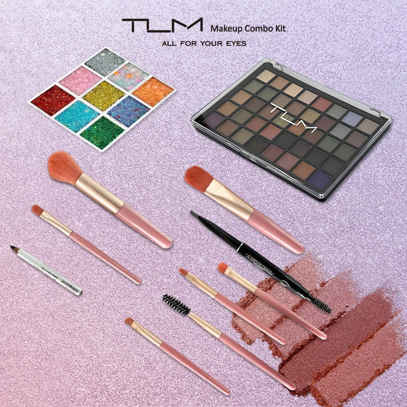 TLM Makeup Combo Kit Eye Makeup Kit Makeup Set, Portable