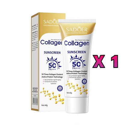 Collagen Sunscreen For Face Body SPF50+ Sun Protection UV