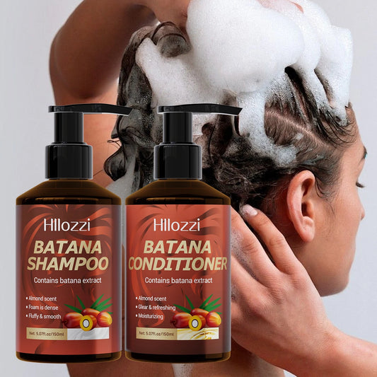 Batana Shampoo and Conditioner, thick foam, fresh fragrance,