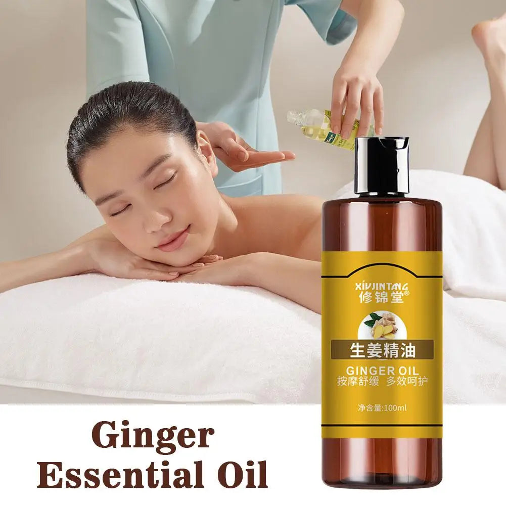 Ginger Essential Oil Massage Moisturizing Hydrating Pure Plant Oil