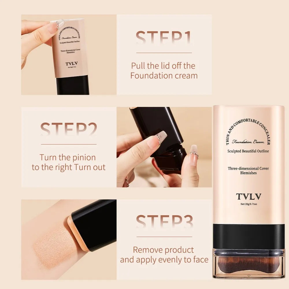 Hot Sale Lightweight Foundation Stick Long-Lasting Full Coverage