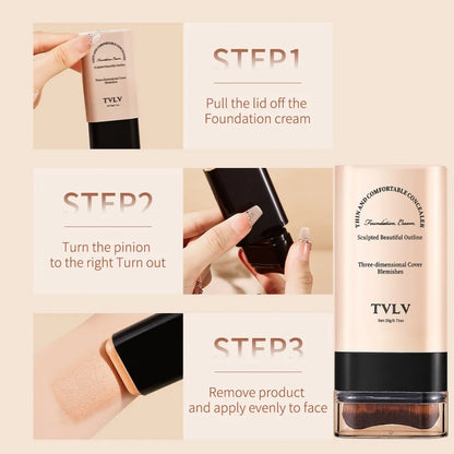 Hot Sale Lightweight Foundation Stick Long-Lasting Full Coverage