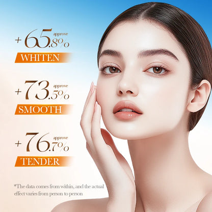 Orange Exfoliating Peeling Gel Facial Scrub Moisturizing Nourish