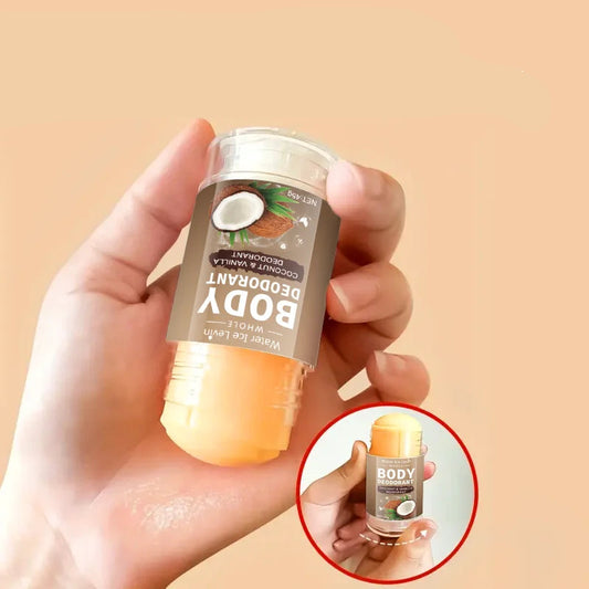 Coconut Full Body Deodorant Stick for Men and Women, Moisturizing