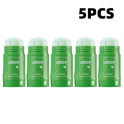 Green Tea Eggplant Solid Mask Deep Cleansing Oil Control Balance