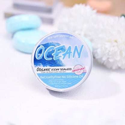 Fresh ocean fragrance shampoo soap, plant-based shampoo soap
