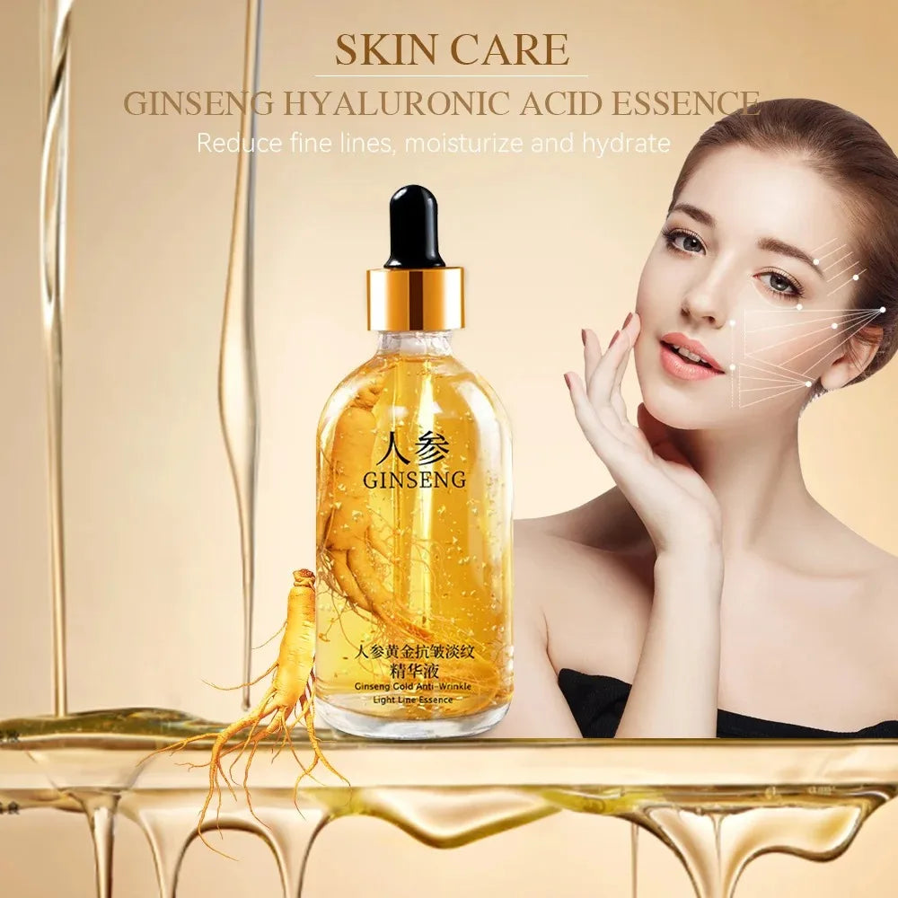 100ml 24k Gold Hyaluronic Acid Nicotinamide Face Serum Anti