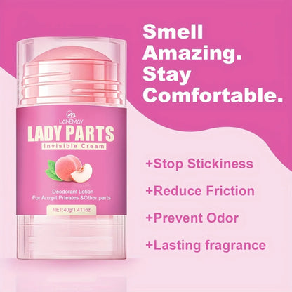 Long-Lasting 72-Hour Odor Protection Deodorant Balm,
