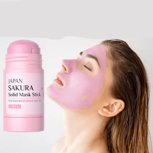 Solid Mud Face Mask Stick Reduces Blackhead Pores Oil Control