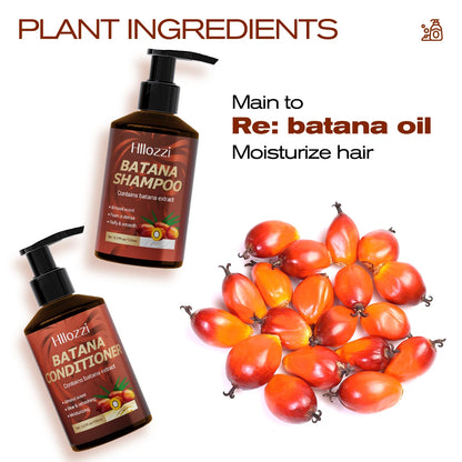 Batana Shampoo and Conditioner, thick foam, fresh fragrance,