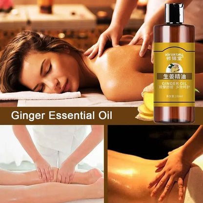 Ginger Essential Oil Massage Moisturizing Hydrating Pure Plant Oil