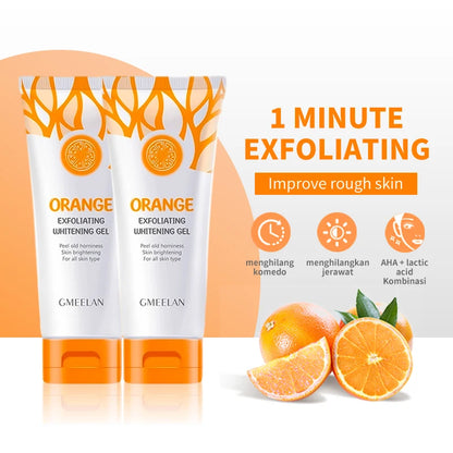 Orange Exfoliating Gel Dead Spot Remover Brighten Peeling 50g