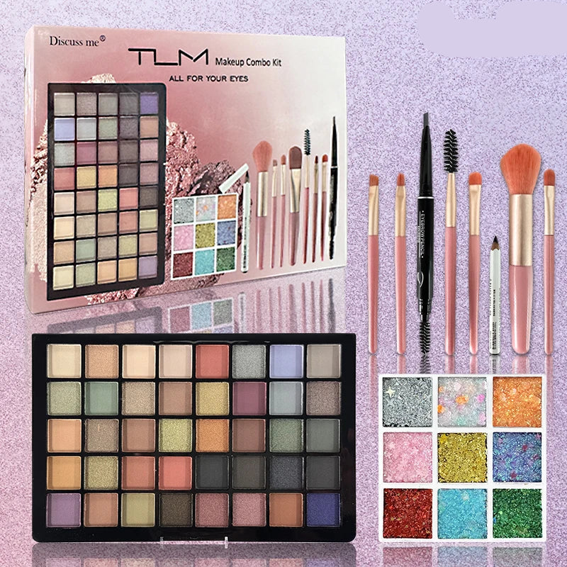 TLM Makeup Combo Kit Eye Makeup Kit Makeup Set, Portable