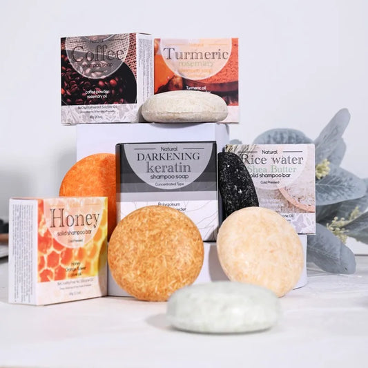 XF 60g Rice Shampoo Bar 100% Natural Organic Solid Soap