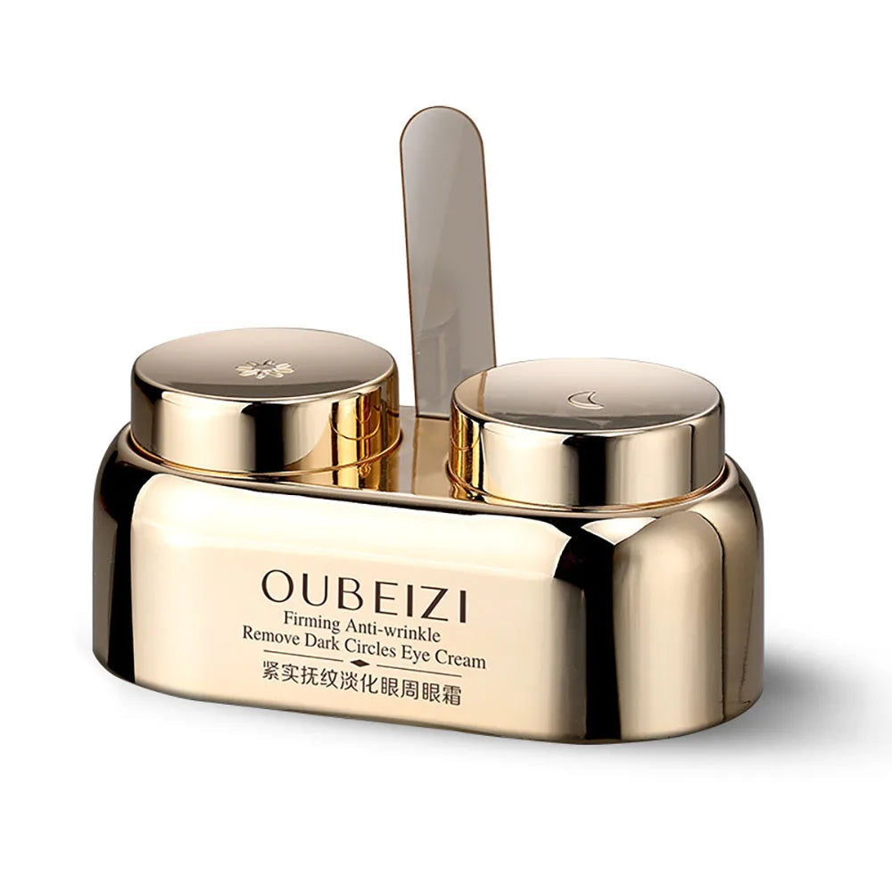 40G Day Eye Cream Night Eye Cream Double Skin Care Reduce Dark Circles Tightens Eye Contour anti Wrinkle Eye Puffiness Eye Care