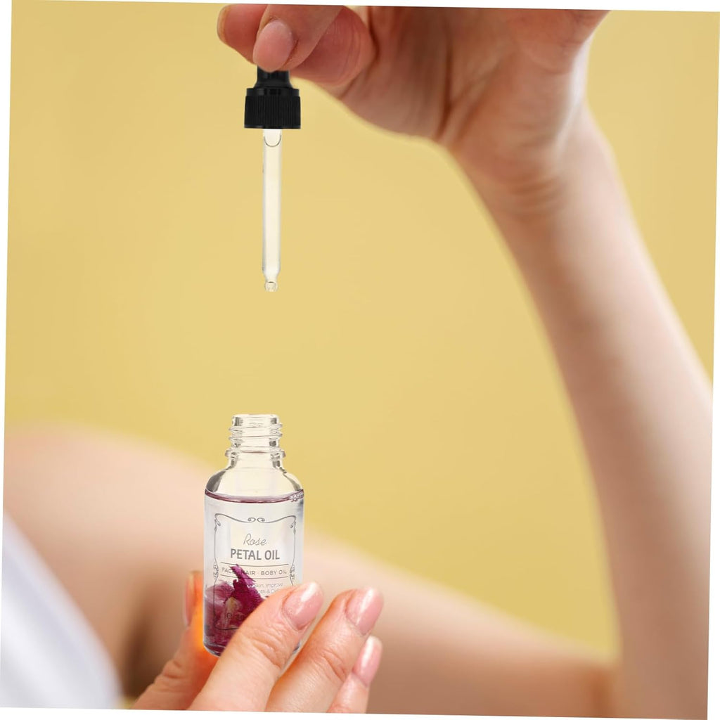 Pure Rose Essential Oil Body Skin Care Face Hair Moisturizer Natural Massage Oil for Dry Skin for Face Hair Relaxation