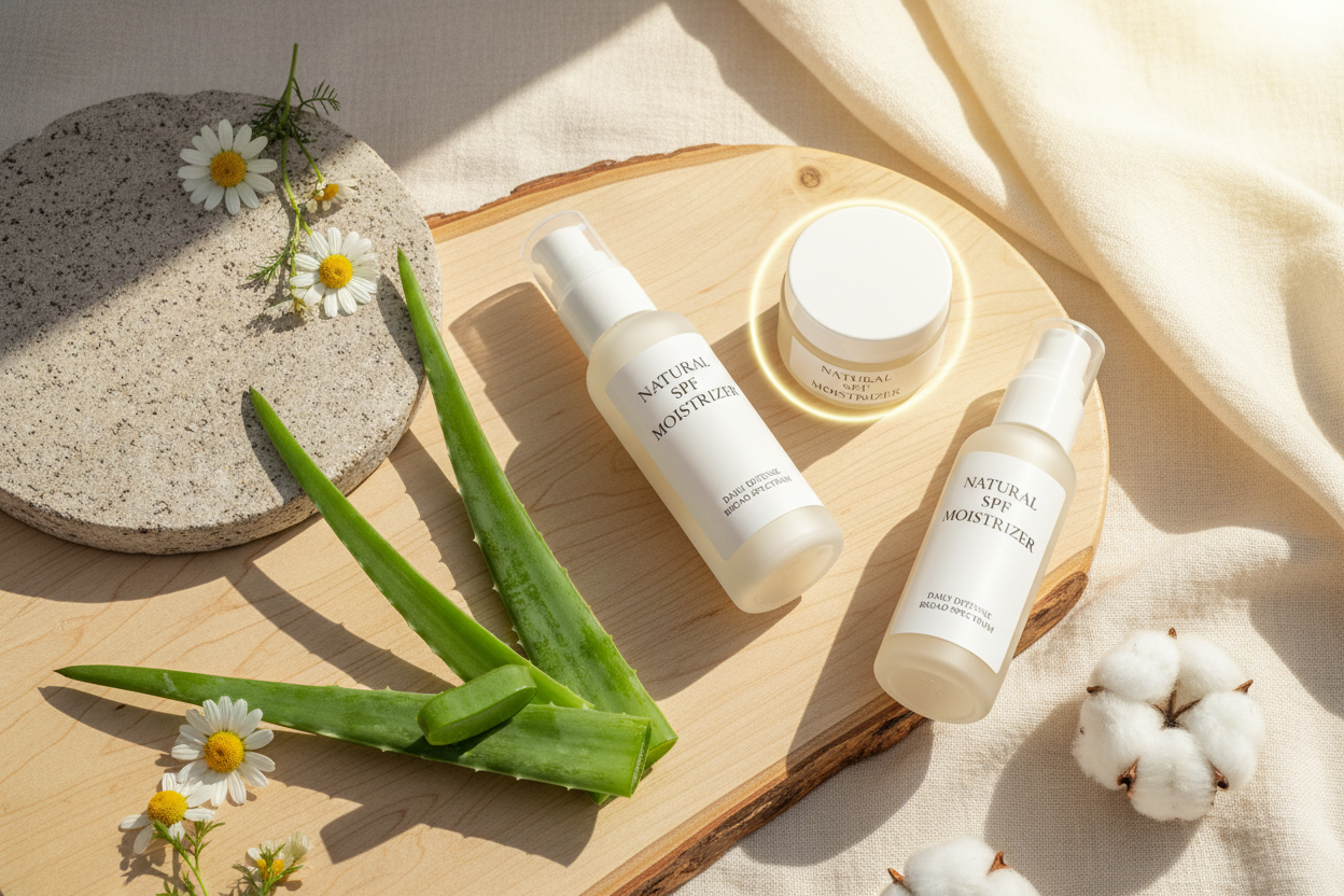 Natural SPF moisturisers - Discover everyday protection with our collection of natural SPF moisturisers. Effective, natural sun protection for every skin type. 